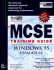 McSe Training Guide: Windows 95