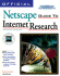 Official Netscape Guide to Internet Research: for Windows & Macintosh