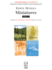 Miniatures, Book 2 (Composers in Focus, 2)