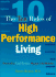 The Ten Rules of High Performance Living