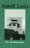 On Architecture (Studies in Austrian Literature, Culture, and Thought)