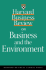Harvard Business Review on Business and the Environment ("Harvard Business Review" Paperback)