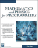 Mathematics & Physics for Programmers (Programming Series)