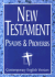 New Testament Psalms and Proverbs-Cev-Giant Print