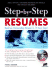 Step-By-Step Resumes: Build an Outstanding Resume in 10 Easy Steps! [With Cdrom]