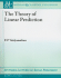 The Theory of Linear Prediction (Synthesis Lectures on Signal Processing)
