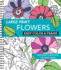 Large Print Easy Color & Frame-Flowers (Stress Free Coloring Book)