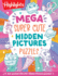 Mega Super Cute Hidden Pictures Puzzles: Solve Over 300 Pages of Cute Kawaii-Style Puzzles Filled with Adorable Animals, Magical Creatures and More