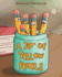 A Jar of Yellow Pencils