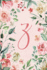 Notebook 6? X9? -Initial Z-Pink Green Floral Design: College Ruled Notebook With Initials/Monogram-Alphabet Series. (Initial/Letter Z-Pink Green Floral Design Notebook 6? X9? )