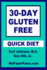 30day Glutenfree Quick Diet