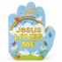Jesus Loves Me Praying Hands Board Book-Gift for Easter, Christmas, Communions, Birthdays, and More! Ages 1-5 (Little Sunbeams)