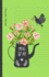Cornell Notes: Notes Taking System for High School Adult Student With College Ruled Lines Composition With Spring Poster With Flower Theme