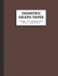 Isometric Graph Paper: 1/4 in. Equilateral Triangle Graph Notebook, 150 Pages, Large (8.5x11"), Brown (Isometric Notebooks)