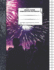 Graph Paper Composition Notebook: 110 Pages | Quad Ruled 4x4 | 8.5" X 11": Fireworks Large Notebook With Grid Paper | Math Notebook for Students