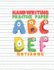 Handwriting Practice Paper Notebook: Dotted Lined Sheets for Pre K-3 Elementary Students 125 Pages Large Book