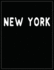 New York: Black and white Decorative Book - Perfect for Coffee Tables, End Tables, Bookshelves, Interior Design & Home Staging Add Bookish Style to Your Home- New York