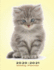 2020-2021 Weekly Planner: Two Years Appointment Diary & Notebook With to-Do List and Priorities | Gift for Cat Lovers | Us Edition? Cute Kitten Yellow (2-Year Planners? Cats)