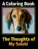 The Thoughts of My Saluki: A Coloring Book