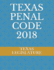 Texas Penal Code 2018