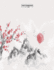 Sketchbook: Cherry Blossom in Japan on Grey Cover (8.5 X 11) Inches 110 Pages, Blank Unlined Paper for Sketching, Drawing, Whiting, Journaling &...(Cherry Blossom in Japan on Grey Sketchbook)