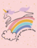 May All Your Dream Come True: Magical Unicorn on Pink Cover and Dot Graph Line Sketch Pages, Extra Large (8.5 X 11) Inches, 110 Pages, White Paper, ...and Paint (Magical Unicorn on Pink Notebook)