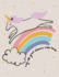 May All Your Dream Come True: Magical Unicorn on Grey Cover and Dot Graph Line Sketch Pages, Extra Large (8.5 X 11) Inches, 110 Pages, White Paper, ...and Paint (Magical Unicorn on Grey Notebook)