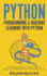 Python Programming & Machine Learning With Python