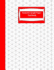 Isometric Graph Paper Notebook: Isometric Graph Paper Notebook: Grid of Equilateral Triangles, Use for All 3d Designs Like Architecture, Landscaping, 3d Printer Projects and Maths Geometry-Red Cover
