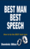 Best Man Best Speech: How to Be the Best Best Man