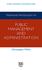 Advanced Introduction to Public Management and Administration (Elgar Advanced Introductions Series)