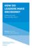 How Do Leaders Make Decisions Evidence From the East and West, Part a Contributions to Conflict Management, Peace Economics and Development 28 Peace Economics and Development 28, Part a