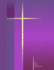 Dot Grid Notebook: A no-frills, basic dotted journal in an extra large SOFTBACK with 100 numbered pages; From our Christian Cross in Purple range