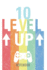 10 Level Up-Notebook: Happy Birthday for Boys and Girls-a Lined Notebook for Birthday Kids (10 Years Old) With a Stylish Vintage Gaming Design