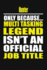 Hunter Only Because Multi Tasking Legend Isn't an Official Job Title