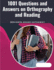 1001 Questions and Answers on Orthography and Reading: English Language and Literatures-Pronunciation, Orthography, and Spelling