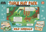 First Time Learning Wild Animals Table Mat Pack Format: Kit