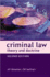 Criminal Law: Theory and Doctrine
