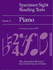 Specimen Sight-Reading Test for Piano
