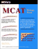 The Mcat Biology Book (With Verbal Reasoning)