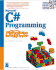 Microsoft C# Programming: for the Absolute Beginner