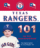 Texas Rangers 101 (101 My First Team-Board-Books) (101 Board Books)