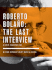 Roberto Bolano: the Last Interview: and Other Conversations