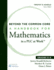 Beyond the Common Core: a Handbook for Mathematics in a Plc at Work(Tm), Grades 6-8