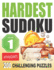 Hardest Sudoku Volume 1 200 Challenging Puzzles (Hard Sudoku)