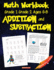 Math Workbook Grade 1 Grade 2 Ages 6-8 Addition and Subtraction: Pokemon Book Unofficial