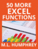 50 More Excel Functions 4 Excel Essentials