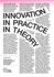 Innovation in Practice (in Theory)