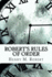 Robert's Rules of Order