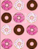 Donut Enthusiast, Composition Notebook: College Ruled, 7.44" X 9.69"(18.9 X 24.61 Cm) 108 Pages